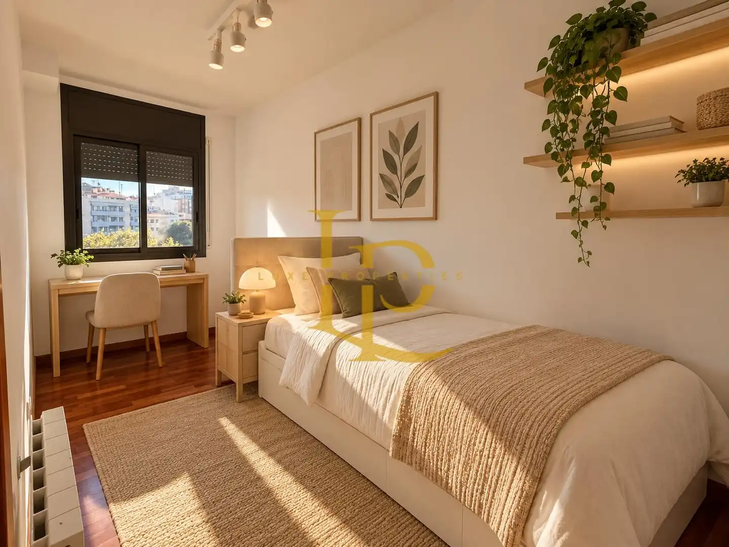 Dormitori de Dúplex en venda en Terrassa amb Calefacció, Parquet i Terrassa