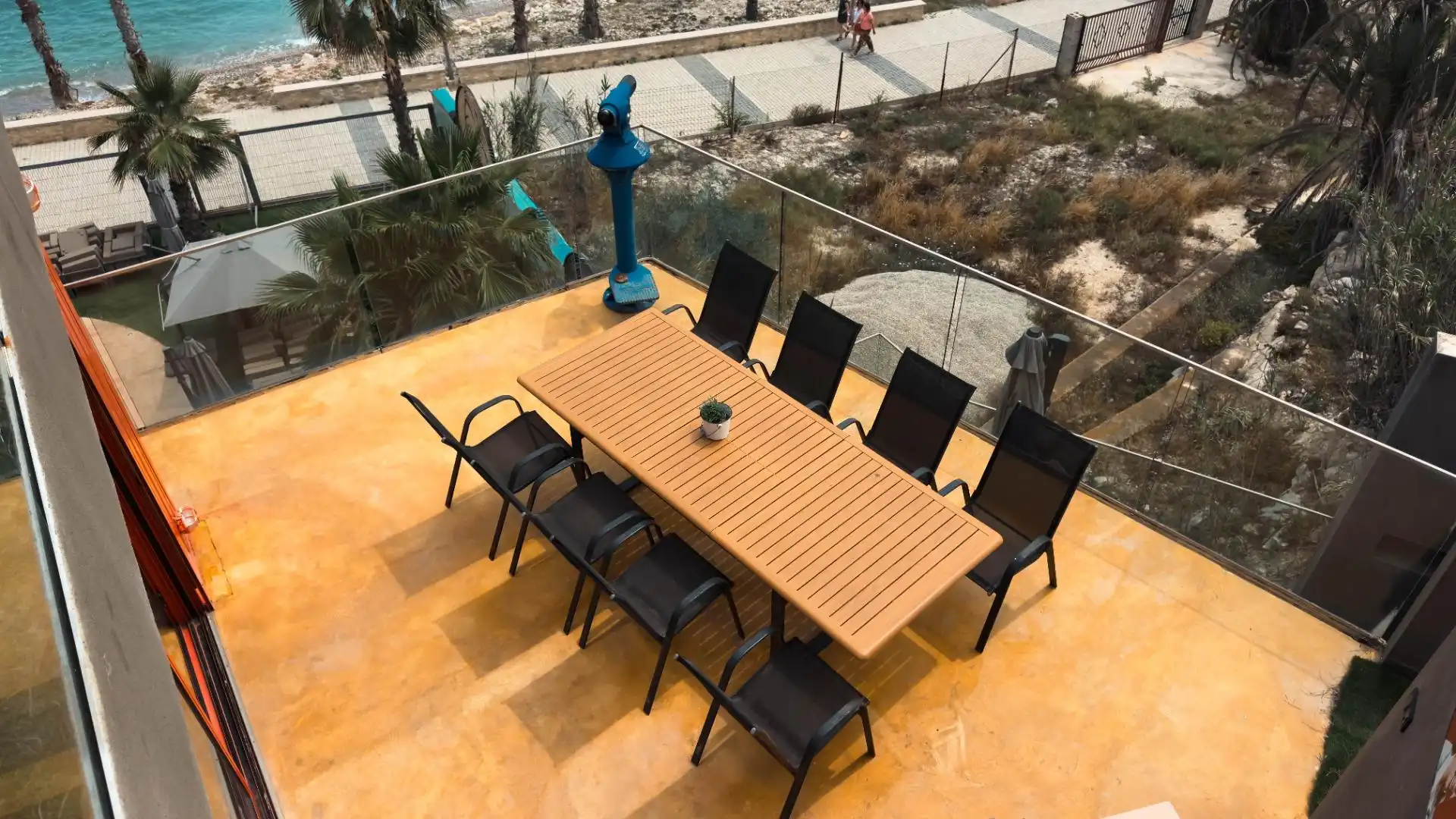 Terraza de Casa o chalet en venta en Villajoyosa / La Vila Joiosa con Aire acondicionado, Jardín privado y Terraza