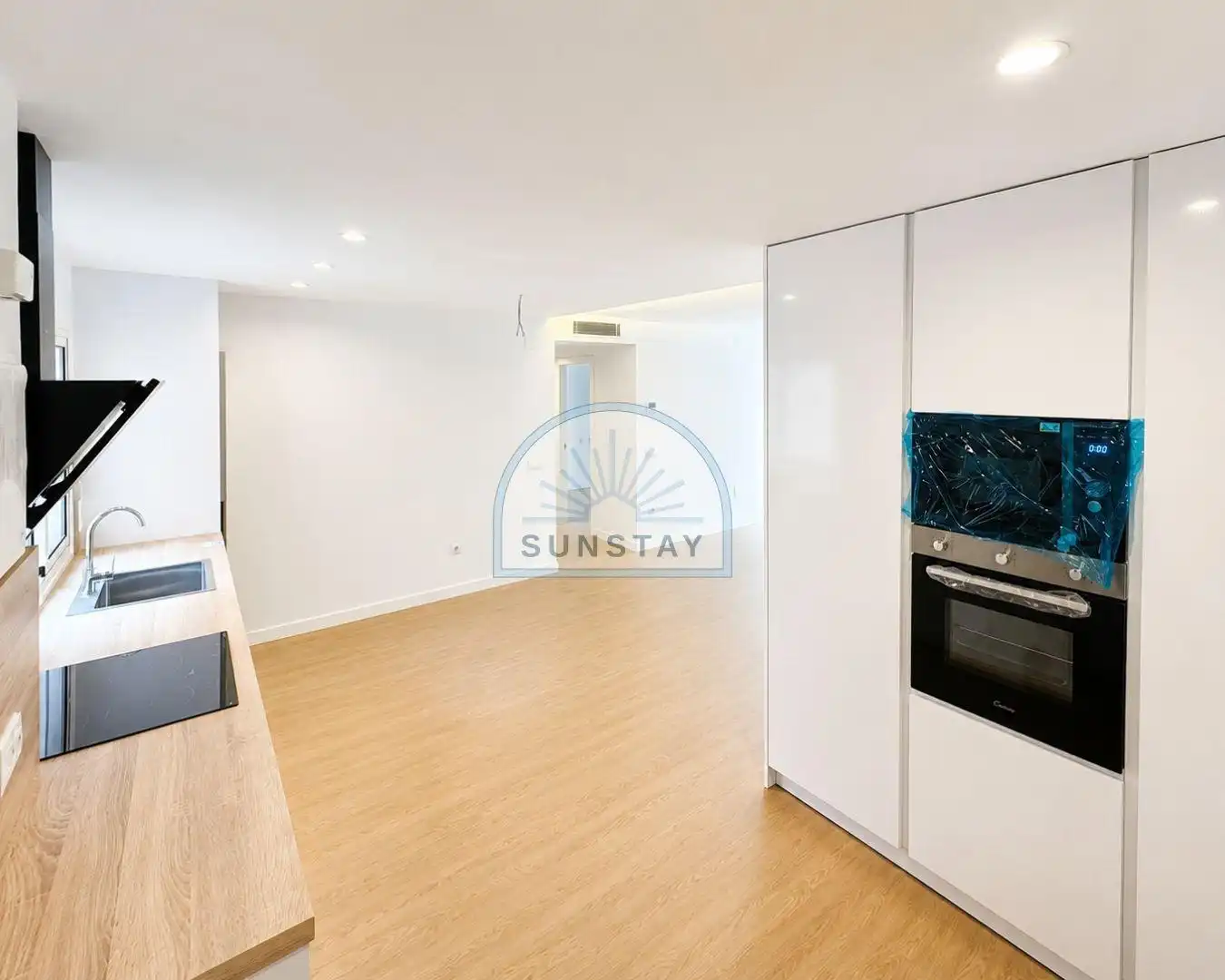 Cocina de Apartamento en venta en Málaga con Aire acondicionado y Calefacción