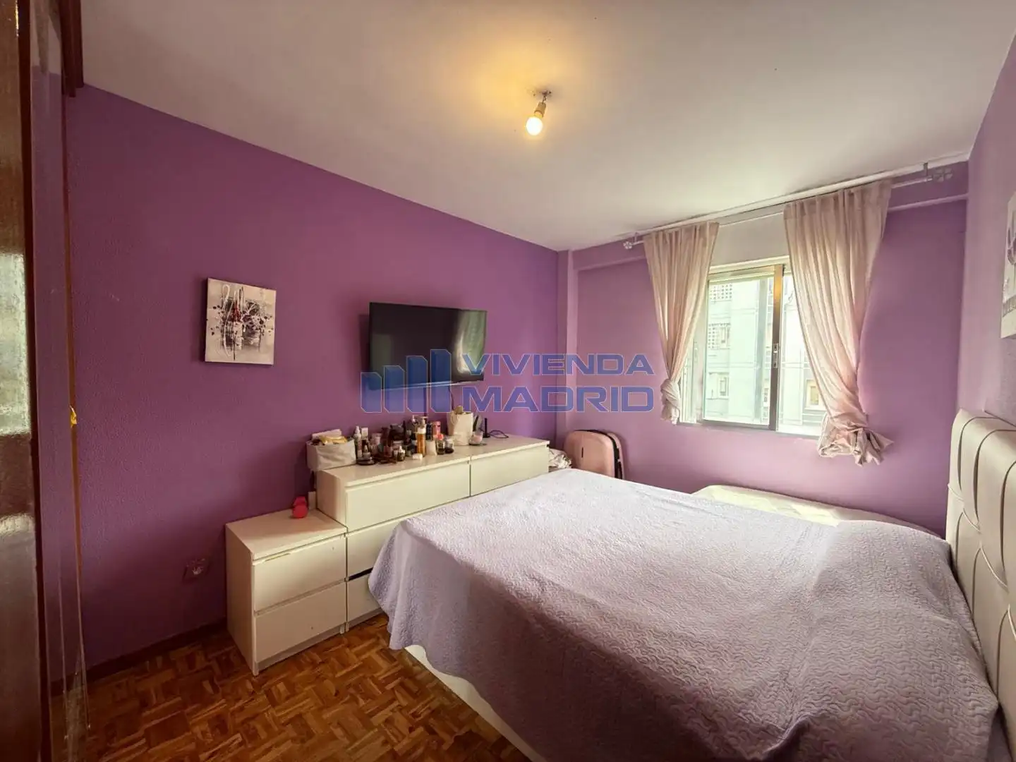 Schlafzimmer von Wohnung zum Verkauf in Móstoles mit Klimaanlage, Terrasse und Abstellraum