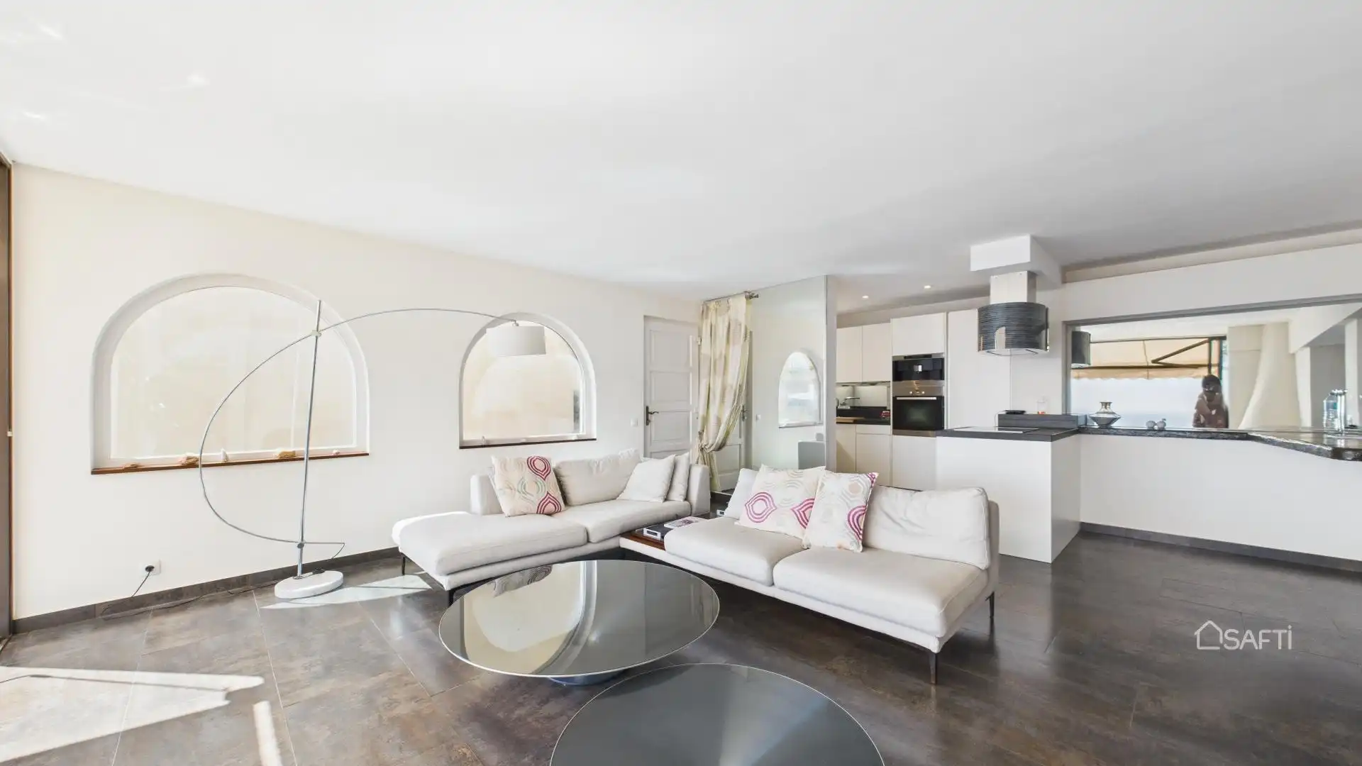 Sala d'estar de Apartament en venda en Andratx amb Aire condicionat, Balcó i Piscina comunitària