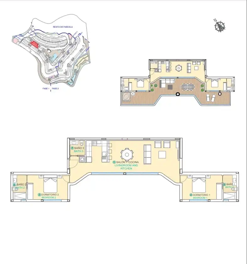 Mini appartamento con terrazza in vendita a Isla del Fraile, imagen 36
