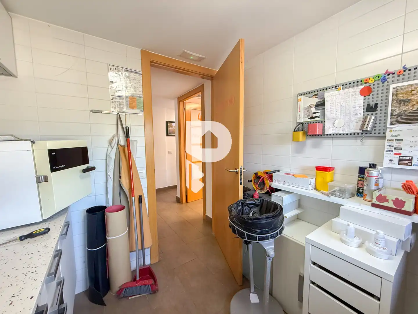 Cocina de Apartamento en venta en Cervelló con Aire acondicionado, Calefacción y Parquet