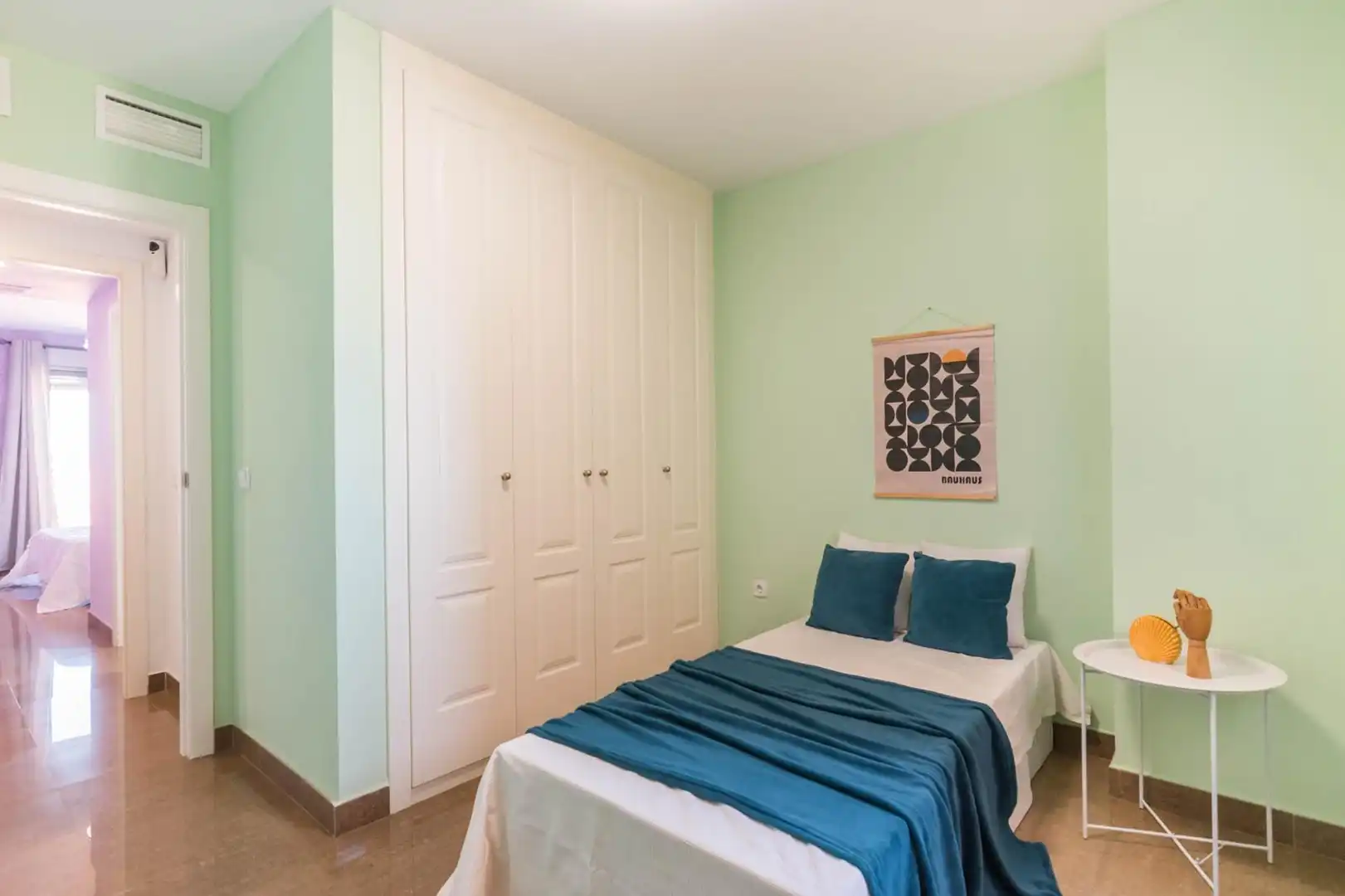 Bedroom of Flat for sale in Murcia  with Air Conditioner, Balcony and Alarm