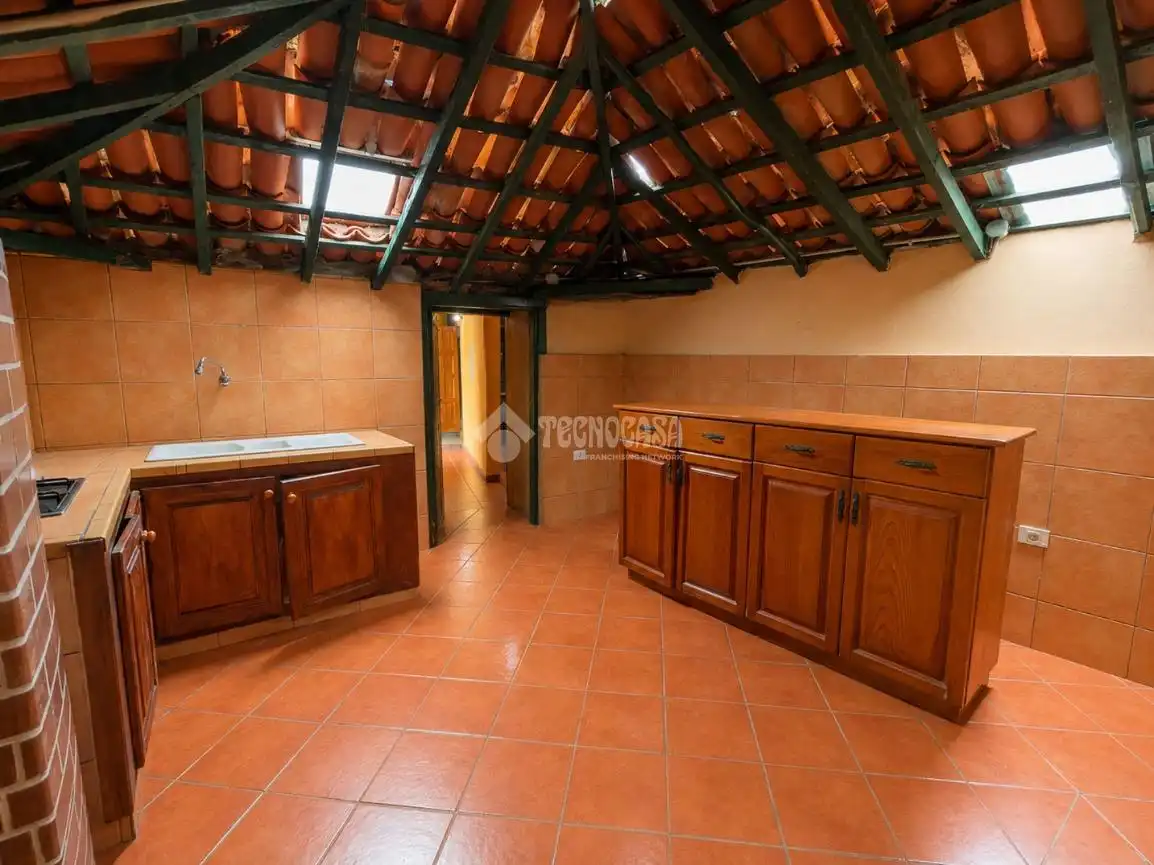 Cocina de Casa adosada en venta en Icod de los Vinos con Terraza