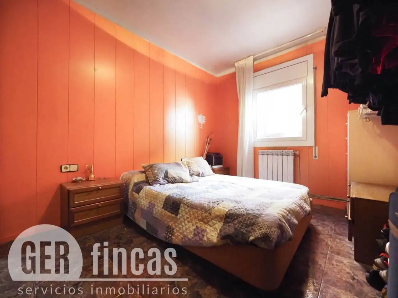 Schlafzimmer von Wohnung zum Verkauf in Terrassa mit Heizung und Alarm
