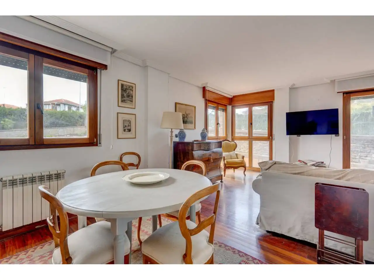 Dining room of Flat for sale in Donostia - San Sebastián   with Heating, Private garden and Terrace