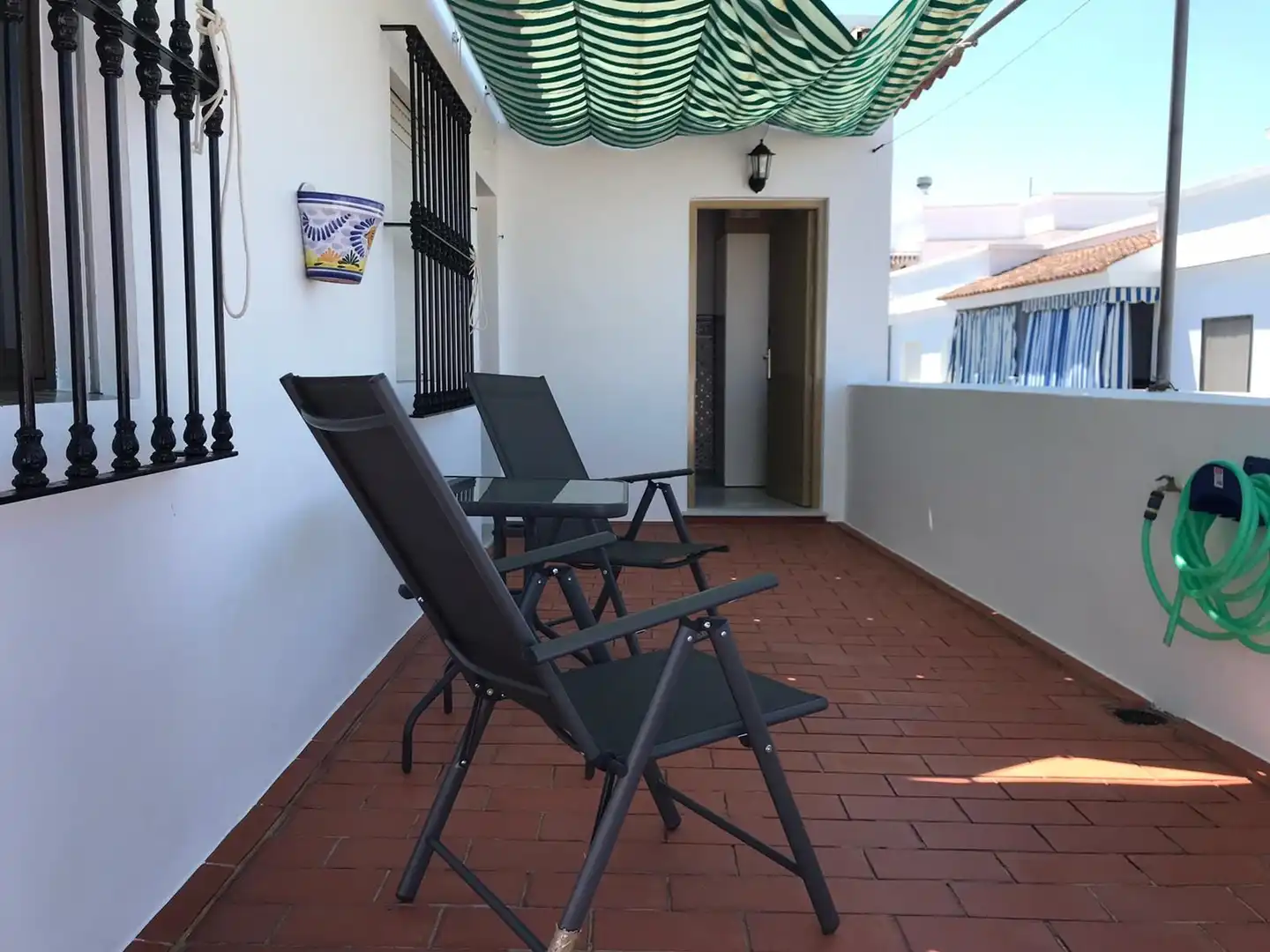 Terrassa de Apartament de lloguer en Chipiona amb Terrassa