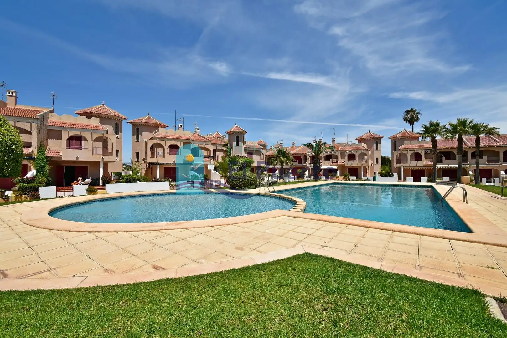 Piscina de Dúplex en venta en Mazarrón con Jardín privado, Terraza y Amueblado