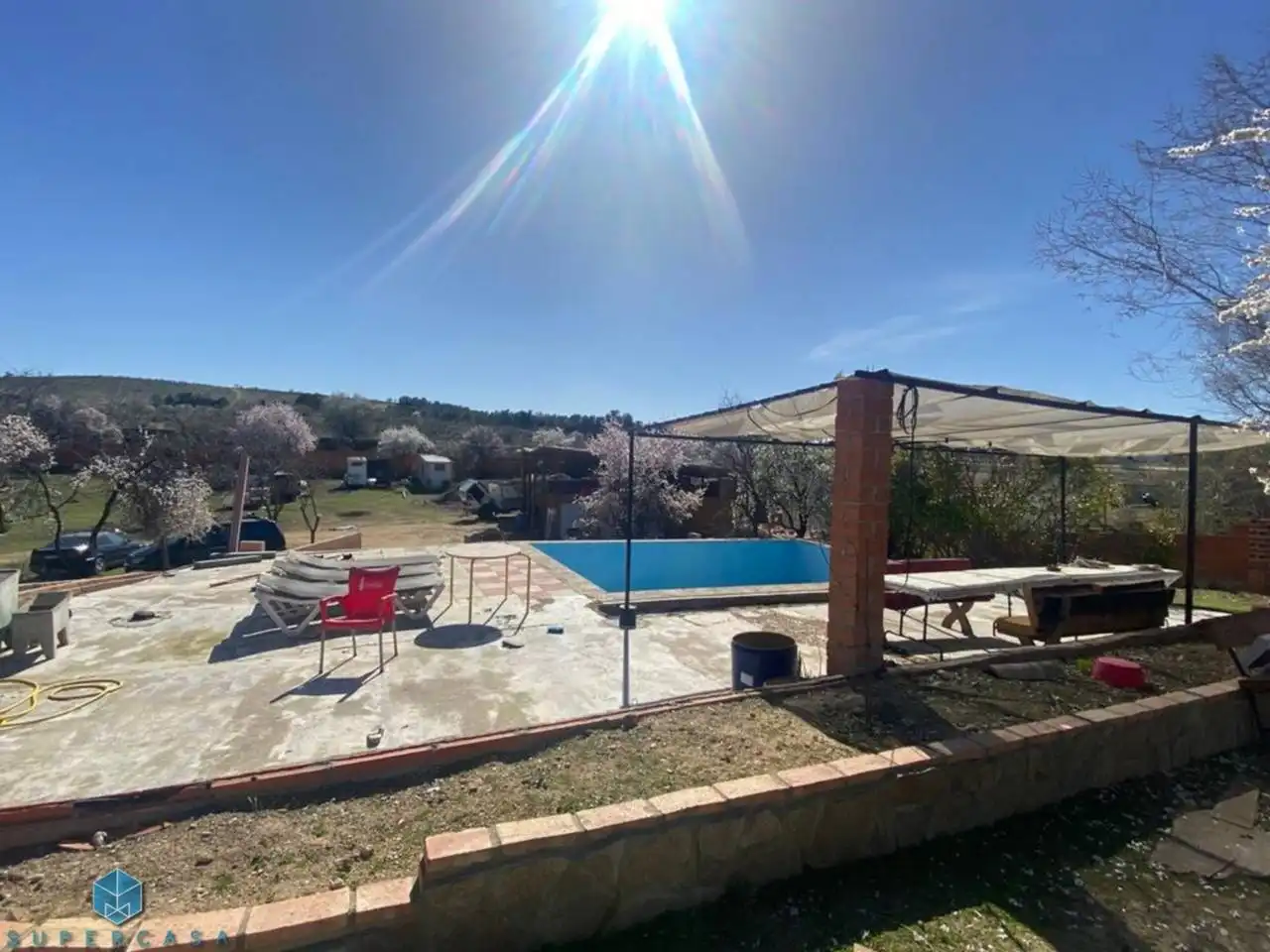 Piscina de Casa o xalet en venda en Toledo