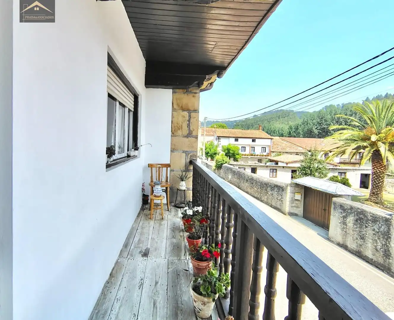 Balcony of Country homes for sale in Arenas de Iguña  with Heating, Storage room and Furnished