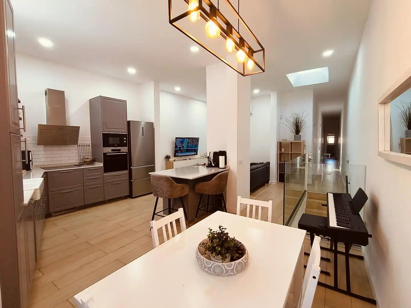 Cocina de Piso de alquiler en Santa Cruz de Tenerife con Aire acondicionado y Amueblado