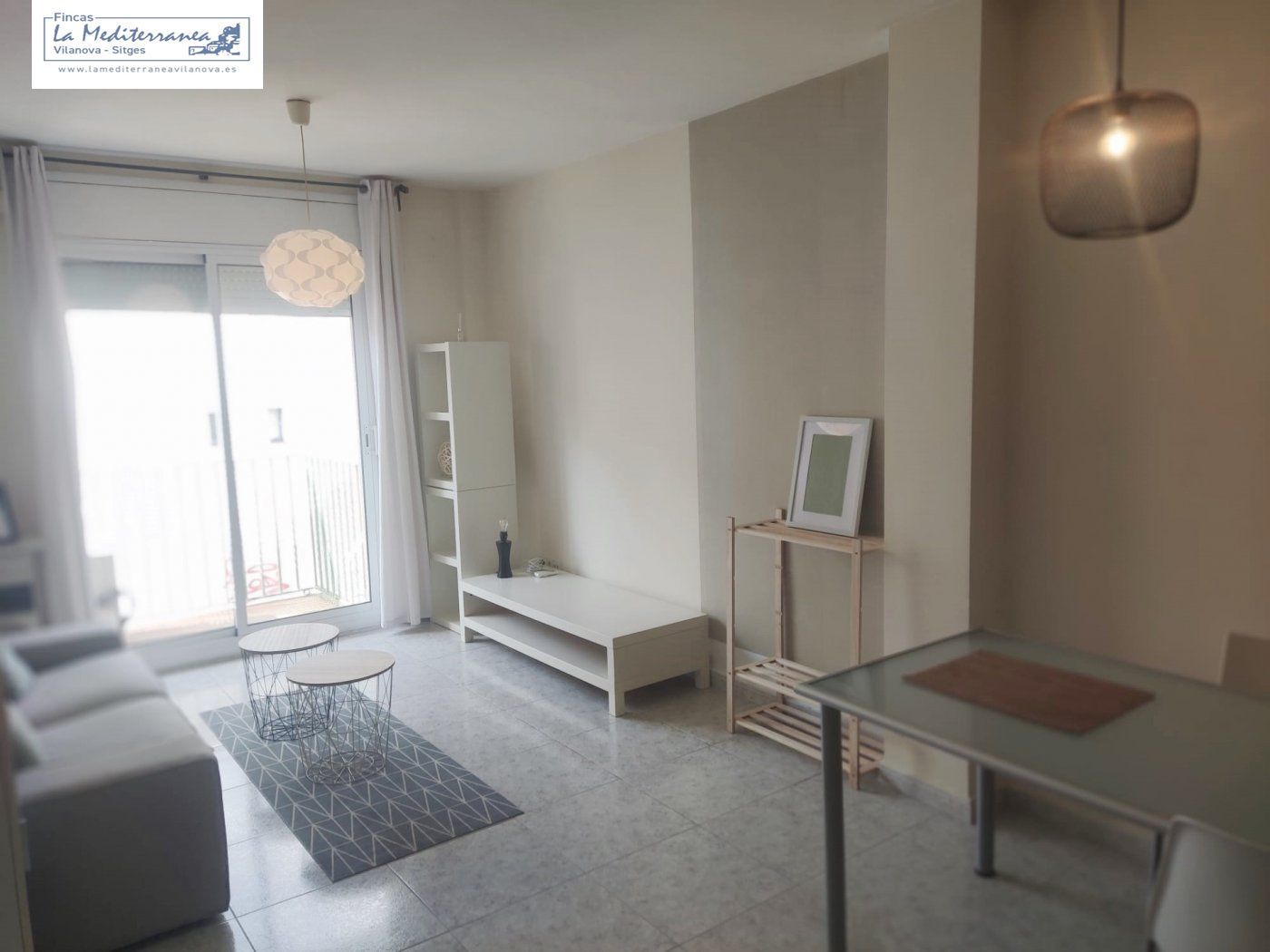 Bedroom of Flat to rent in Vilanova i la Geltrú  with Air Conditioner and Heating