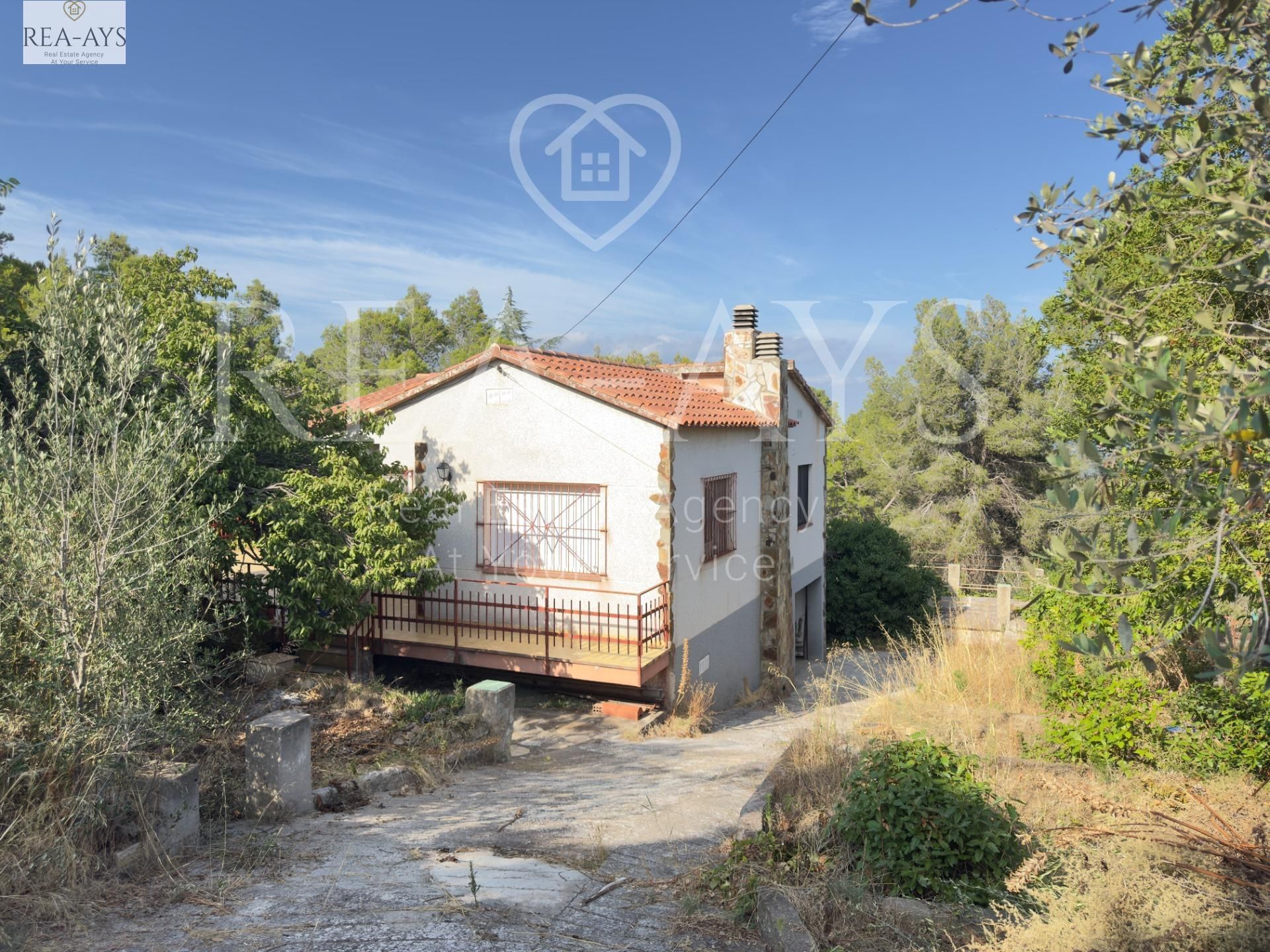 Exterior view of House or chalet for sale in Vallirana  with Heating, Private garden and Terrace