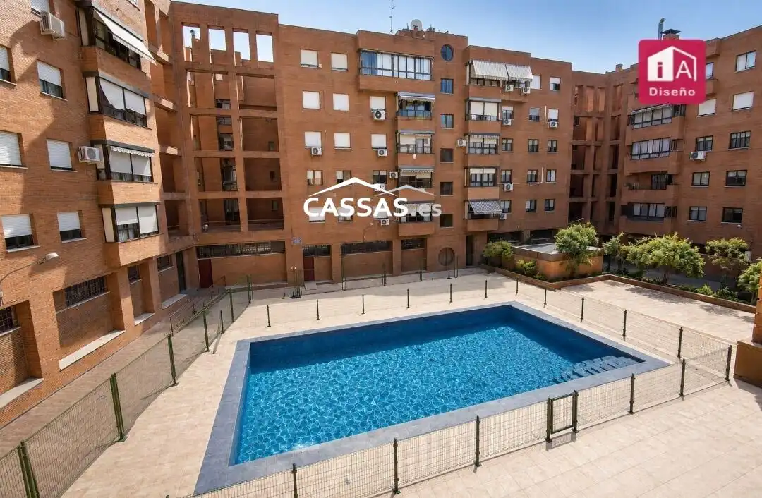 Exterior view of Flat for sale in Torrejón de Ardoz  with Air Conditioner, Heating and Parquet flooring