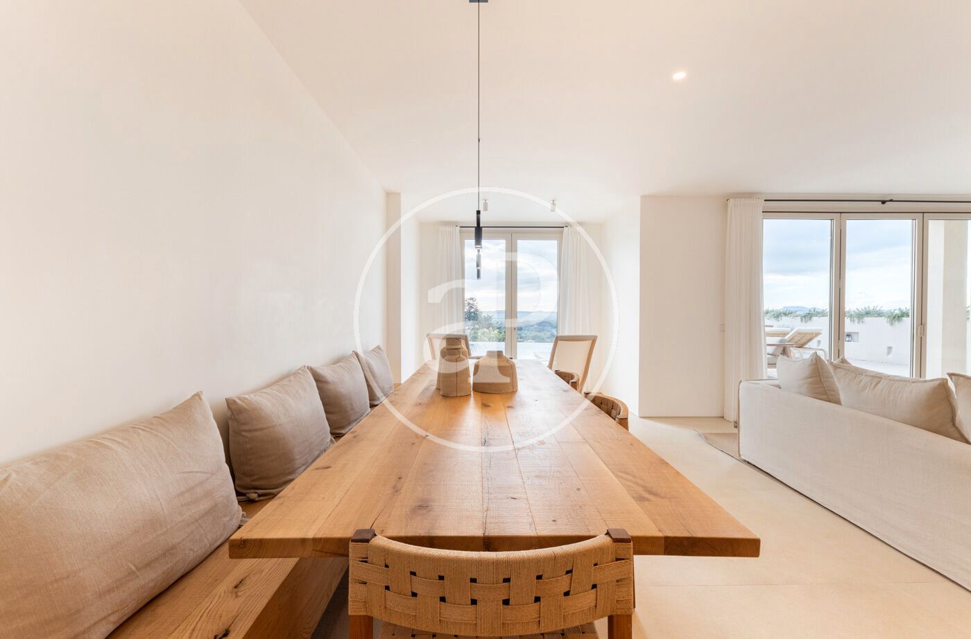 Dining room of House or chalet for sale in Búger  with Air Conditioner, Heating and Private garden