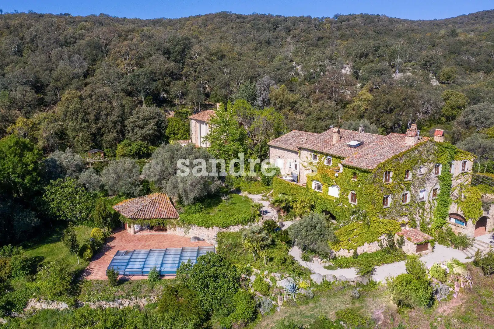 Garden of Country homes for sale in Agullana  with Air Conditioner, Heating and Private garden