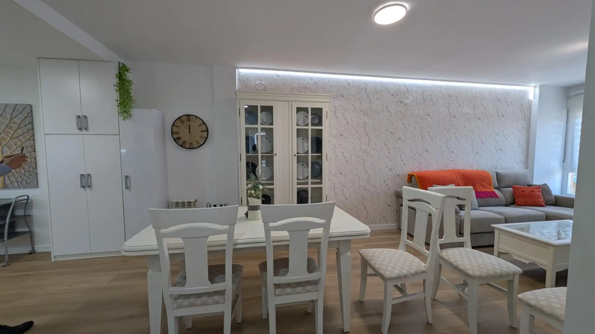 Dining room of Flat for rent in Armilla  with Heating, Terrace and Furnished