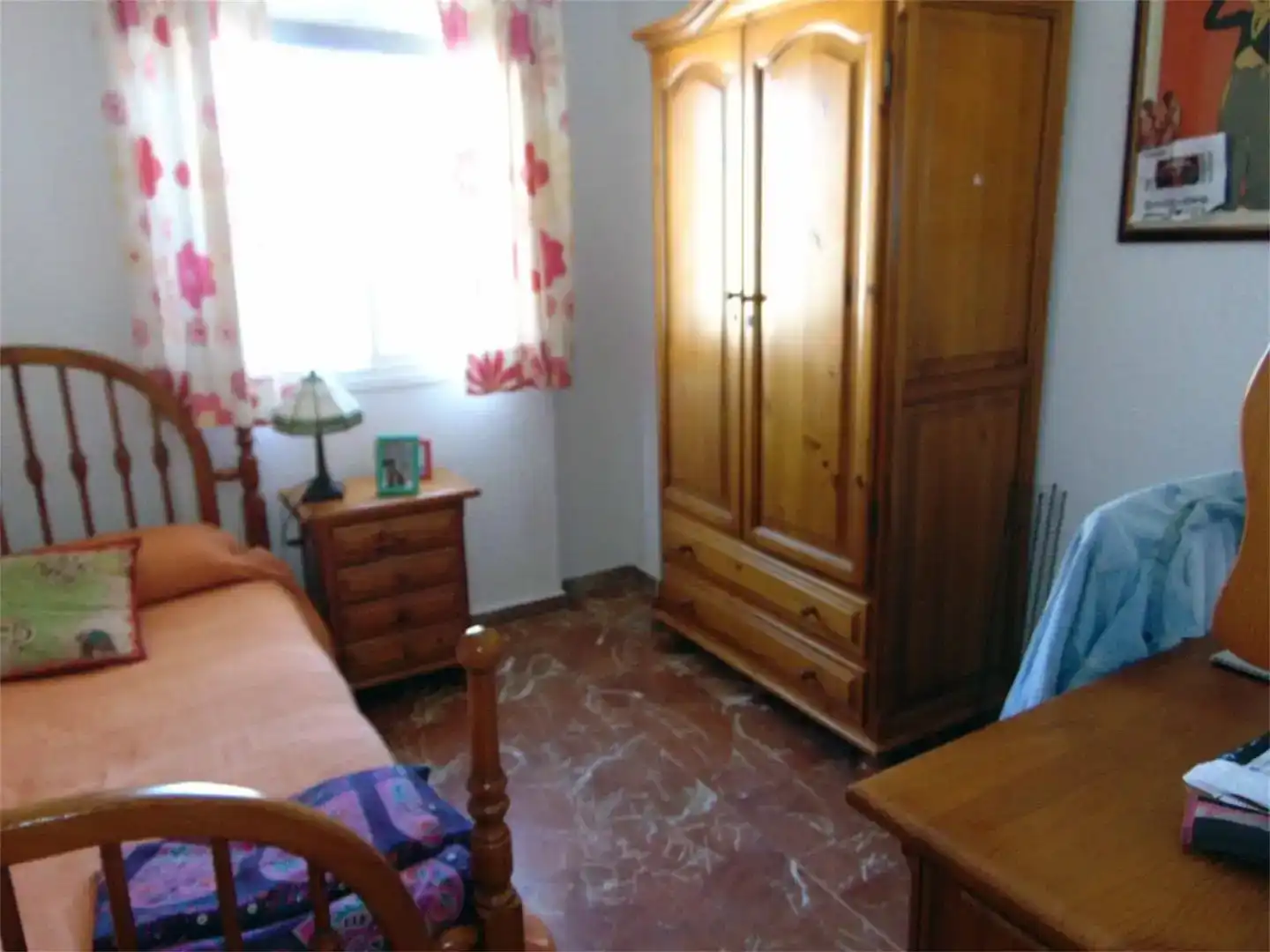 Schlafzimmer von Dachboden zur Miete in Almería mit Klimaanlage, Möbliert und Balkon