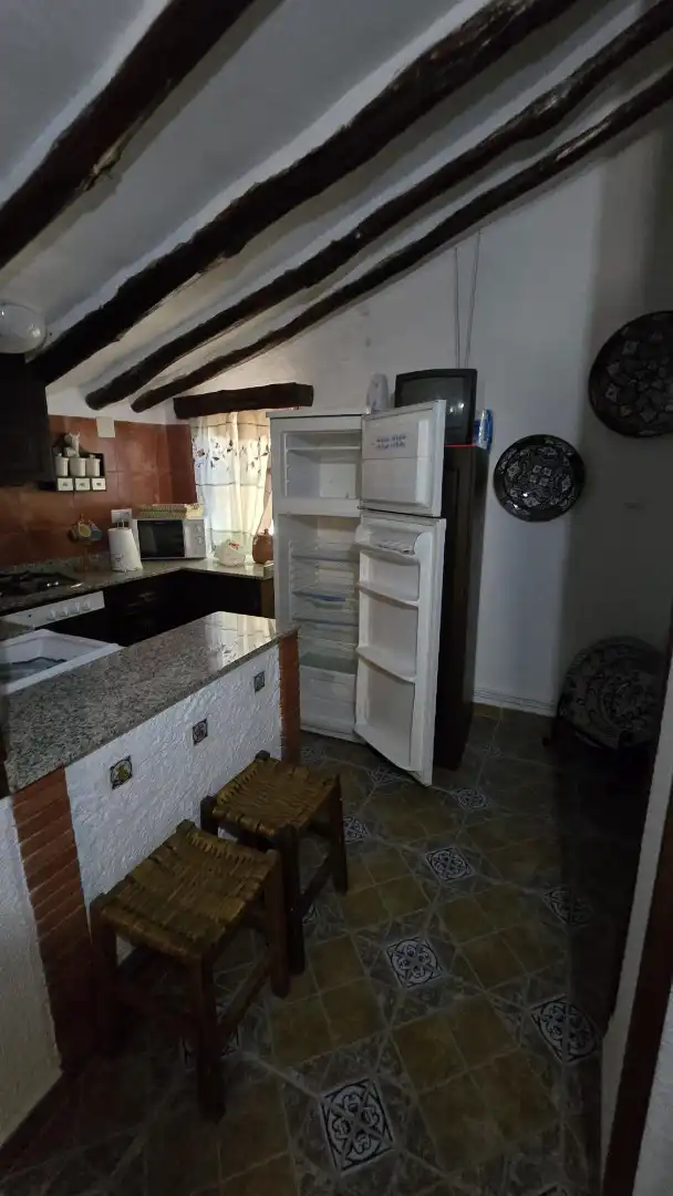 Cocina de Finca rústica en venta en Villanueva del Arzobispo con Calefacción, Trastero y Piscina
