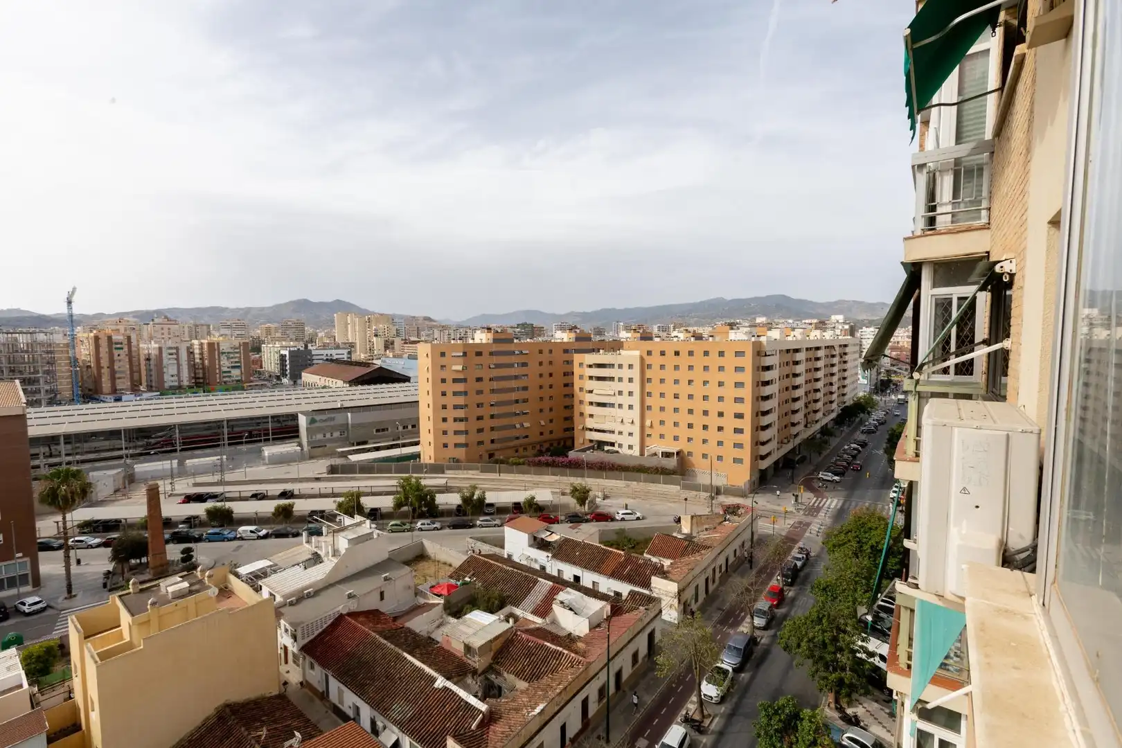 Vista exterior de Piso en venta en Málaga con Aire acondicionado, Parquet y Alarma