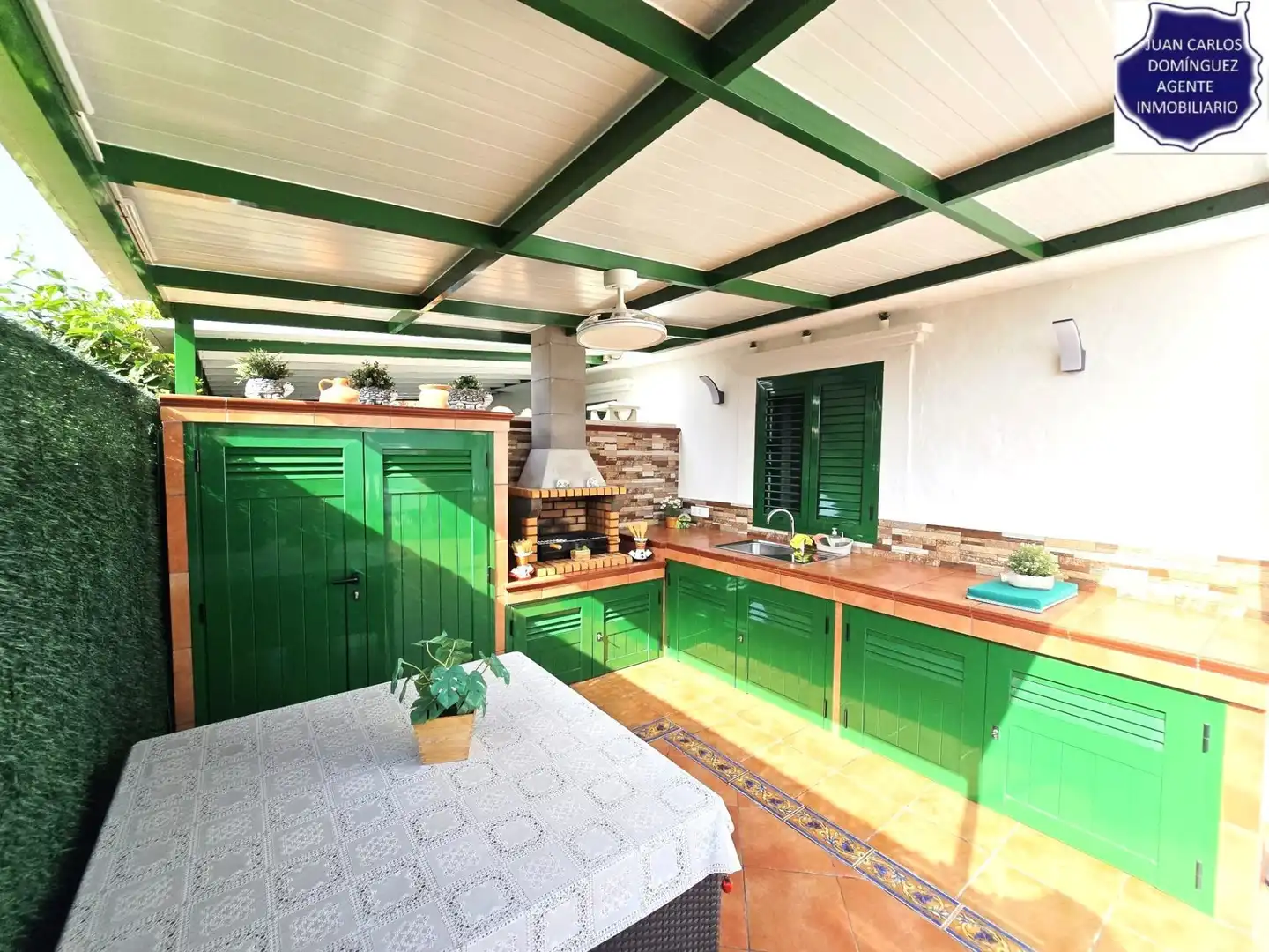 Cocina de Casa o chalet de alquiler en San Bartolomé de Tirajana con Aire acondicionado, Terraza y Amueblado