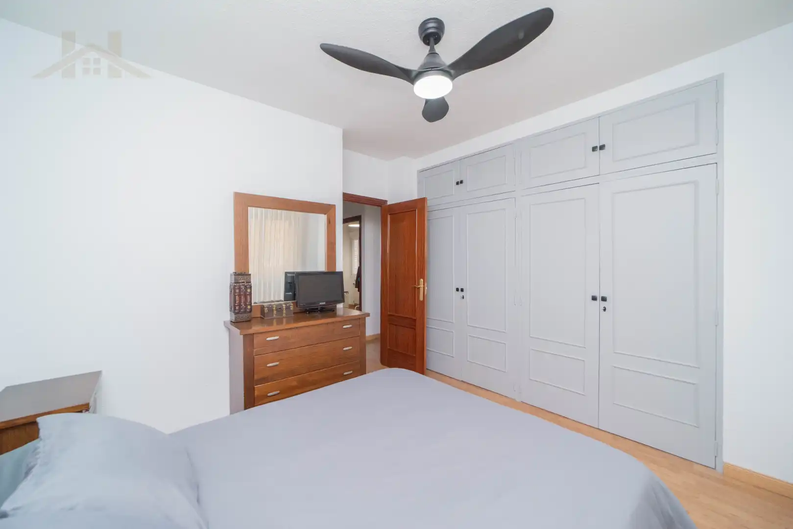 Schlafzimmer von Wohnung zum Verkauf in Alcorcón mit Klimaanlage, Heizung und Privatgarten