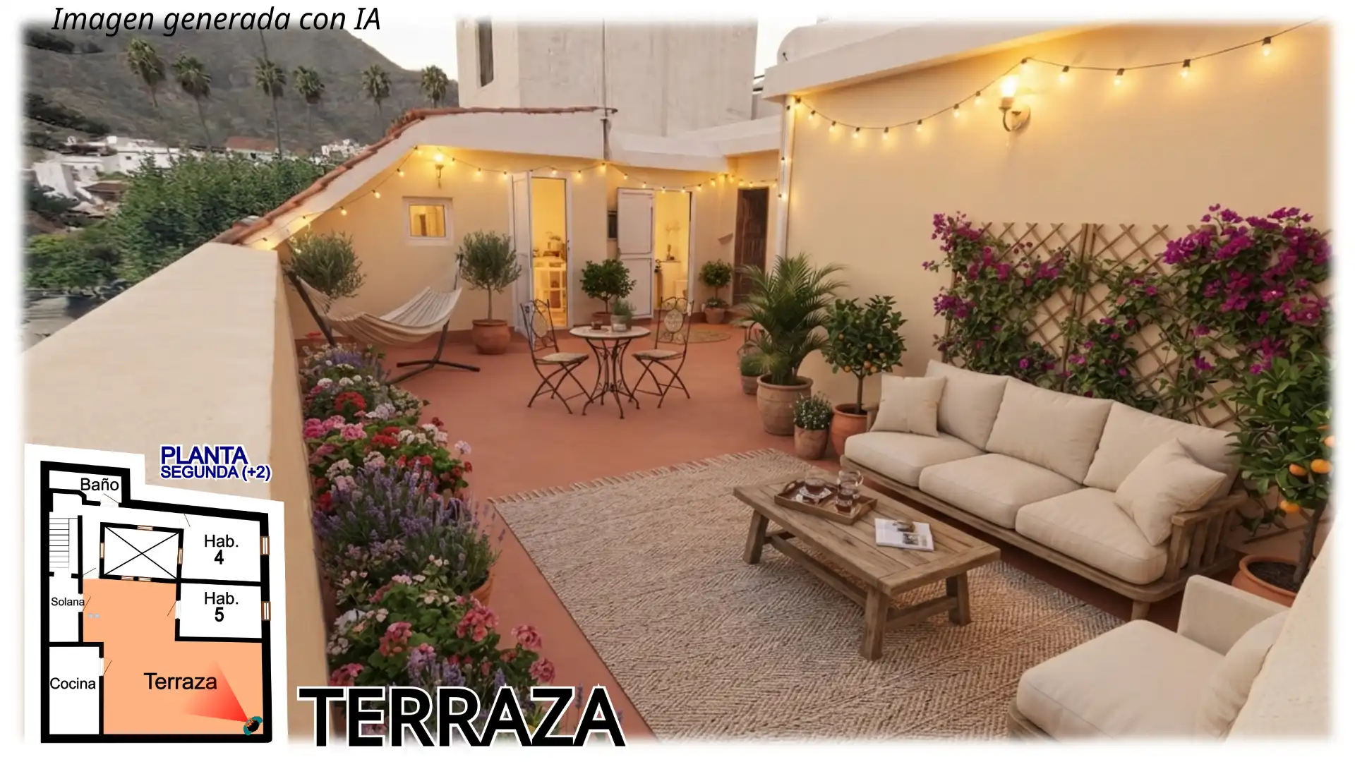 Casa amb terrassa en venda a Calle de la Iglesia Chica 3, imagen 28