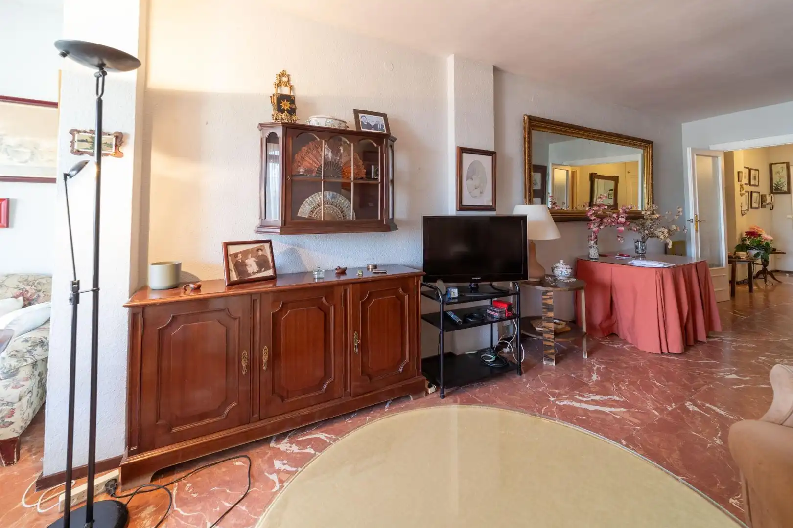 Sala de estar de Piso en venta en Málaga con Balcón