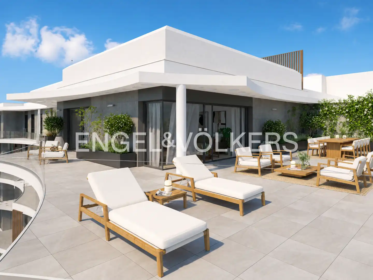 Penthouse with pool for sale in Camins al Grau