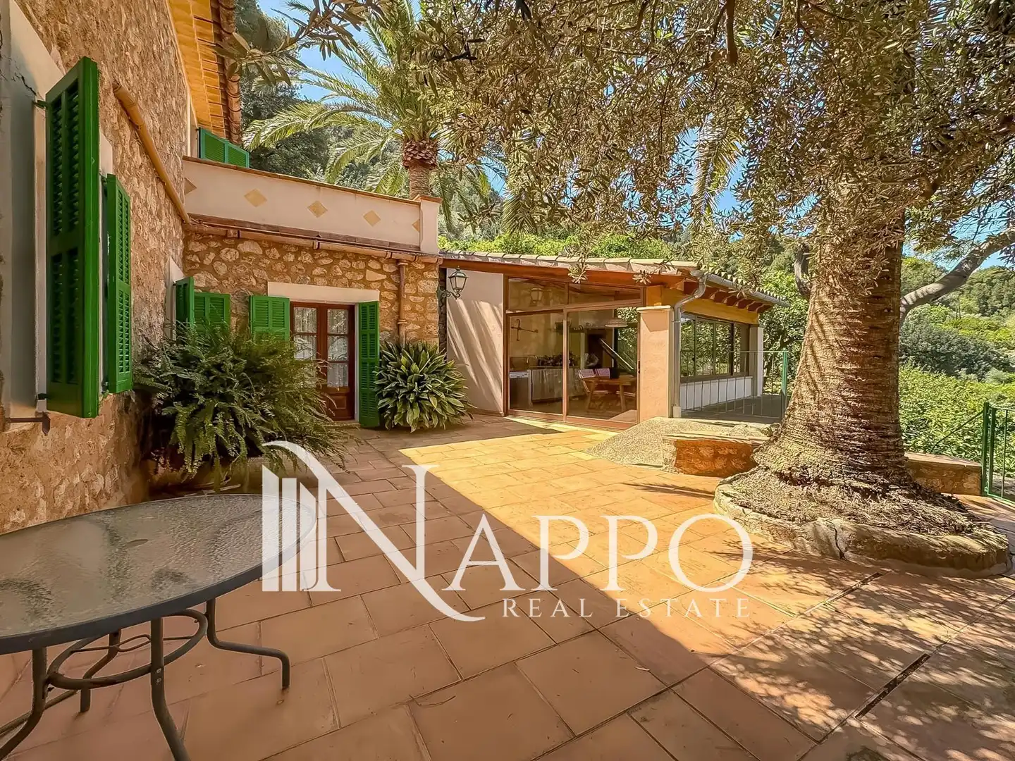 Exterior view of Houses for sale in Sóller  with Air Conditioner, Storage room and Swimming Pool