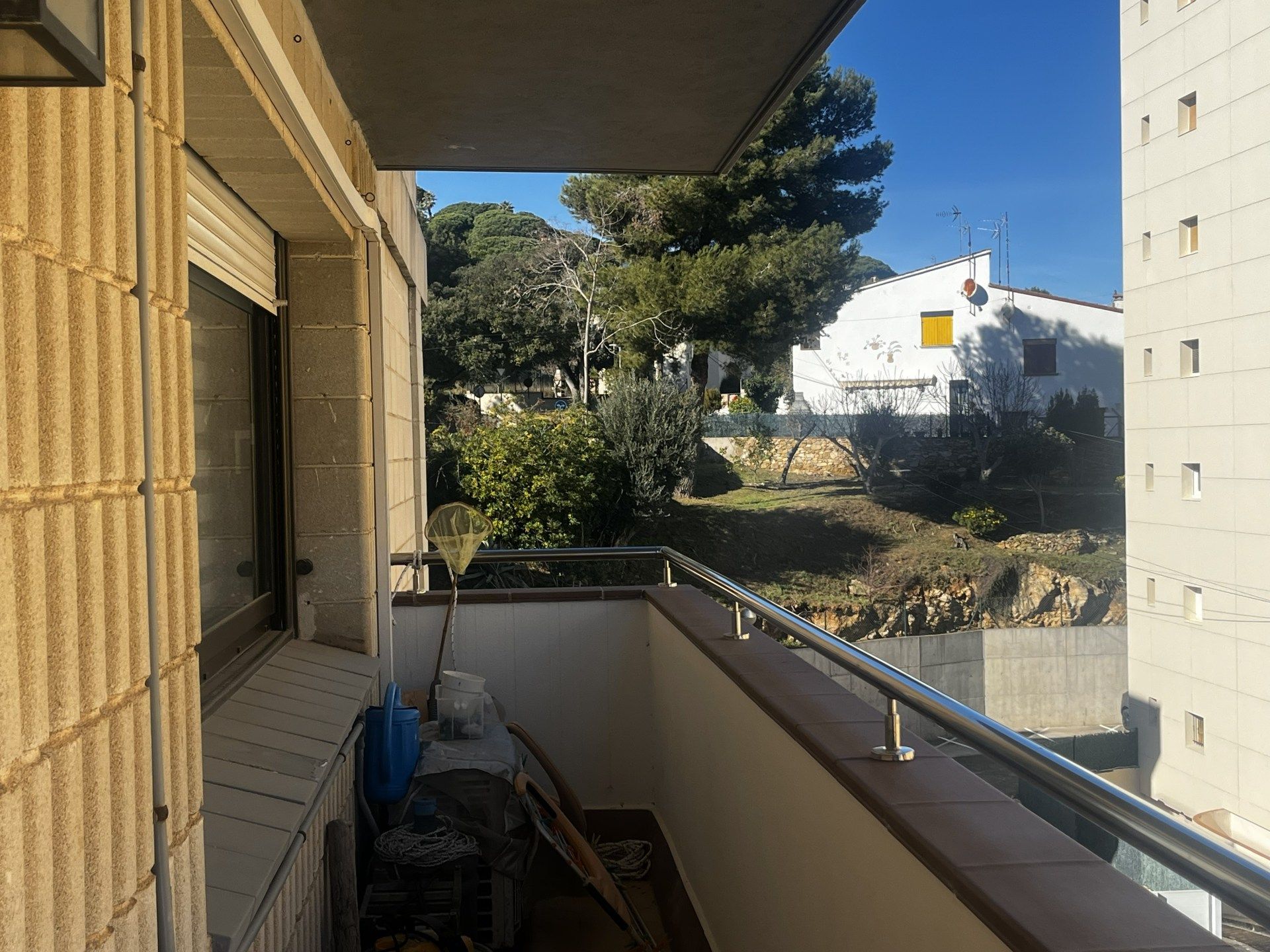 Vista exterior de Àtic en venda en Calonge i Sant Antoni amb Aire condicionat, Calefacció i Terrassa