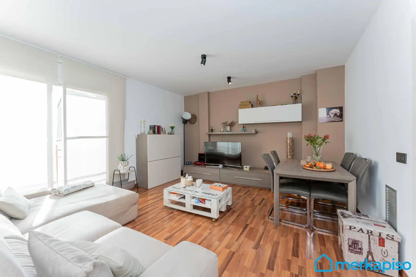 Wohnzimmer von Maisonette zum Verkauf in Sant Climent de Llobregat mit Klimaanlage, Terrasse und Balkon