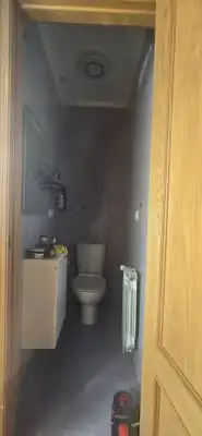 Baño de Casa adosada en venta en Guardo con Jardín privado y Amueblado