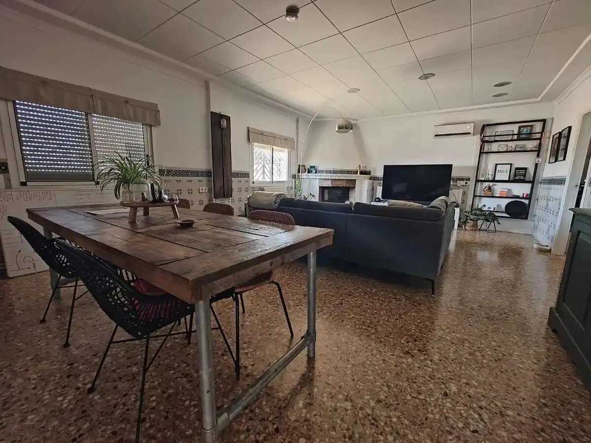 Dining room of Houses for sale in Algemesí  with Private garden, Terrace and Swimming Pool