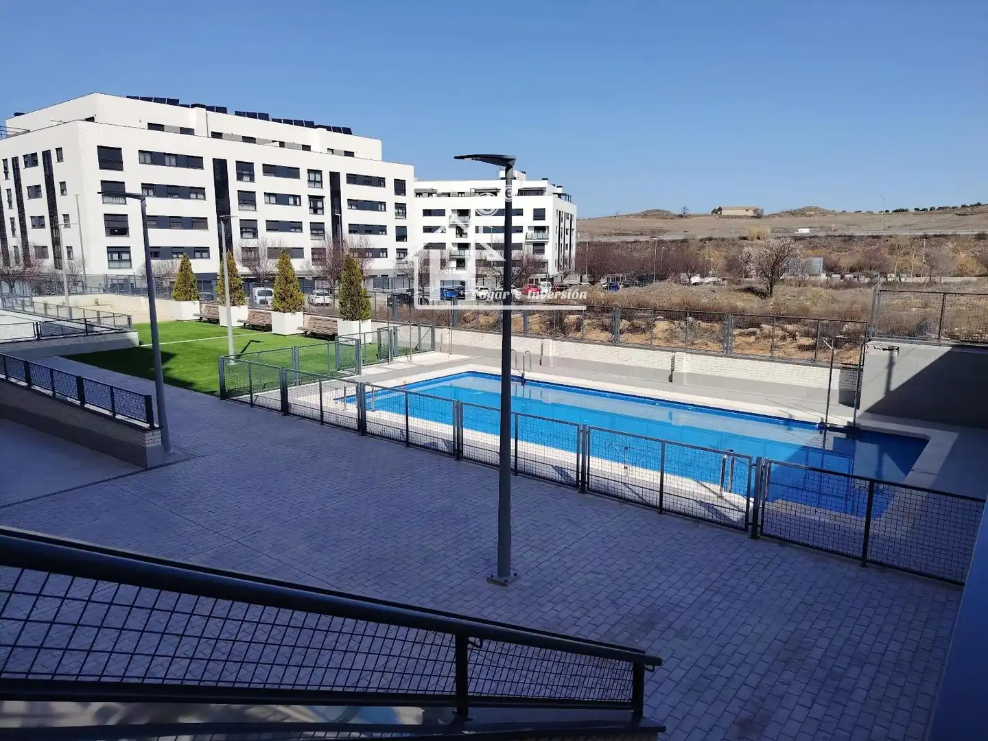 Schwimmbecken von Wohnung zur Miete in Guadalajara mit Klimaanlage, Heizung und Terrasse