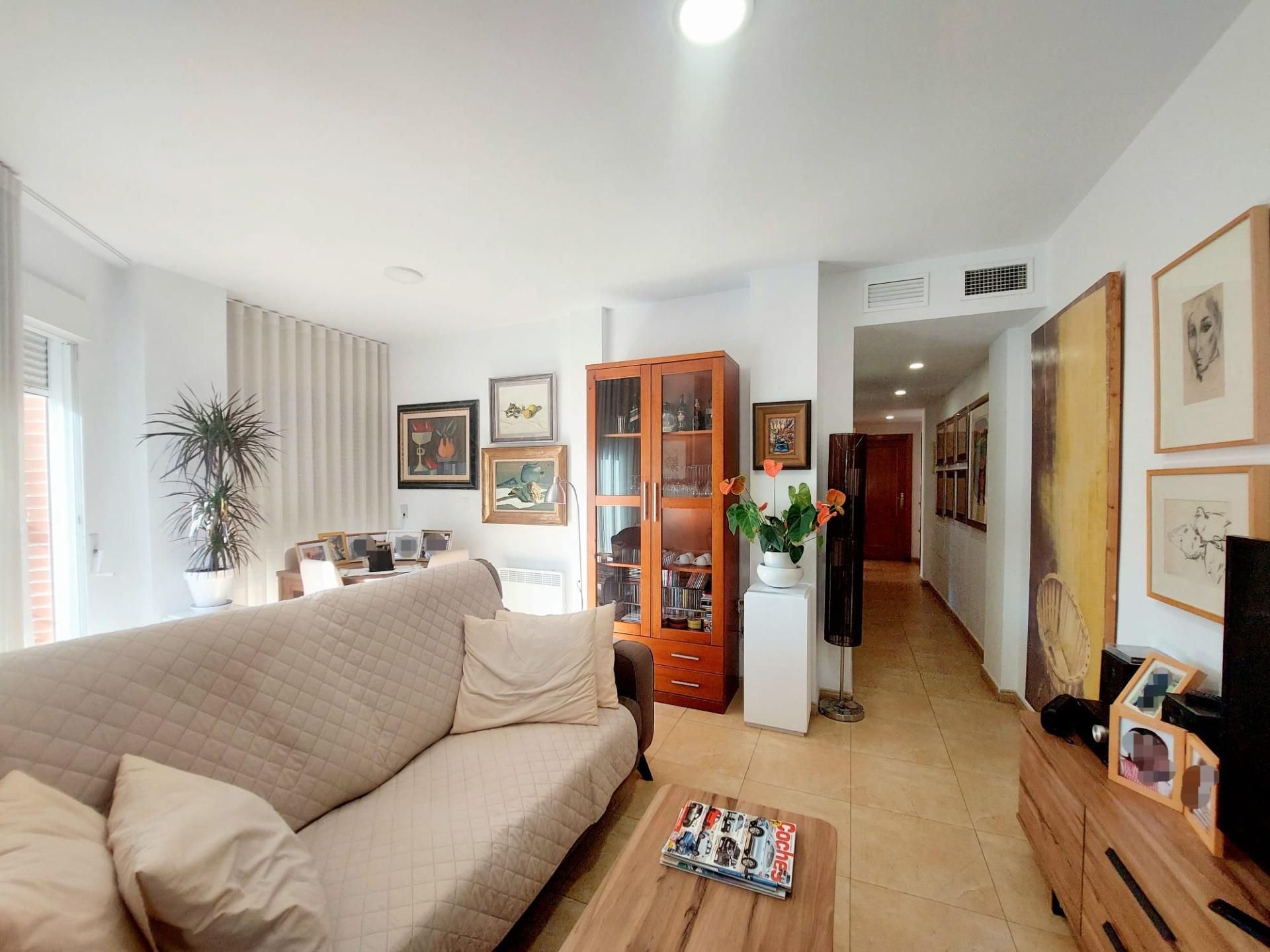 Living room of Apartment for sale in  Murcia Capital  with Air Conditioner, Heating and Balcony