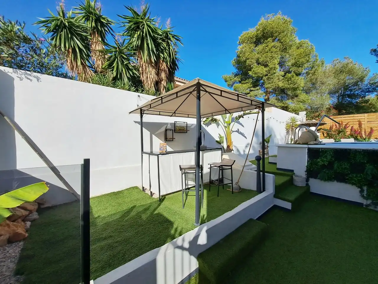 Terraza de Casa o chalet en venta en La Nucia con Aire acondicionado, Calefacción y Jardín privado