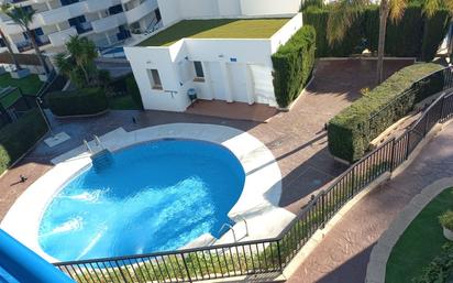 Swimming pool of Flat for sale in Benalmádena  with Air Conditioner, Terrace and Swimming Pool