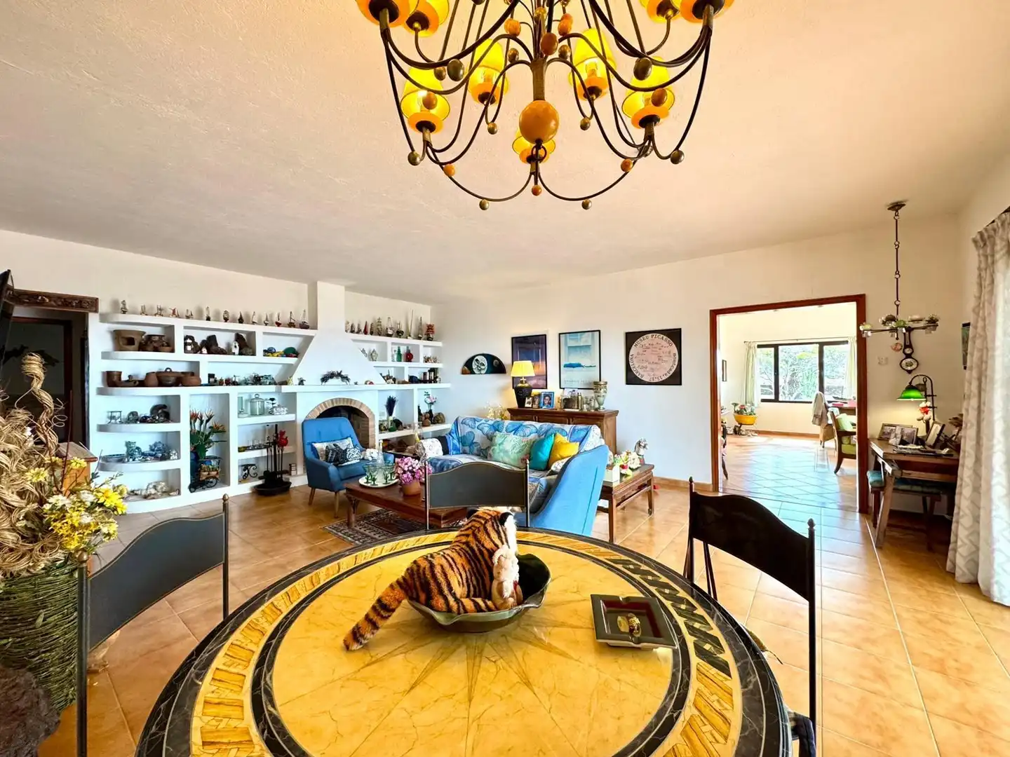 Wohnzimmer von Haus oder Chalet zum Verkauf in Yaiza mit Privatgarten