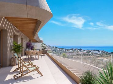 Apartament amb piscina en venda a La Cala Mijas
