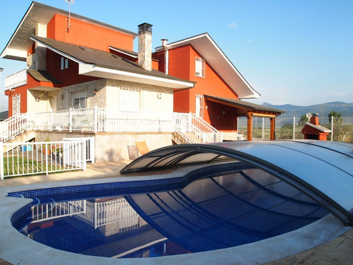 Swimming pool of Country house for sale in Camponaraya  with Heating, Private garden and Swimming Pool