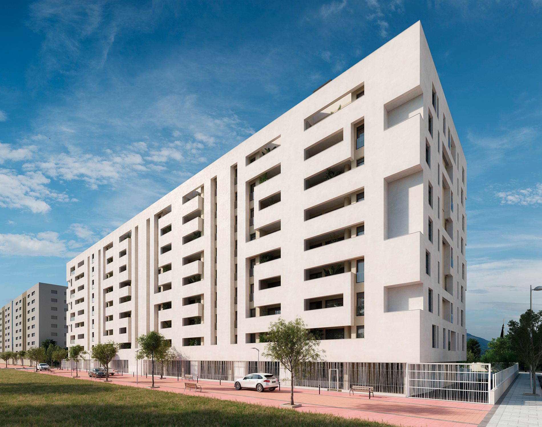 Exterior view of Flat for sale in Seseña  with Air Conditioner, Terrace and Storage room