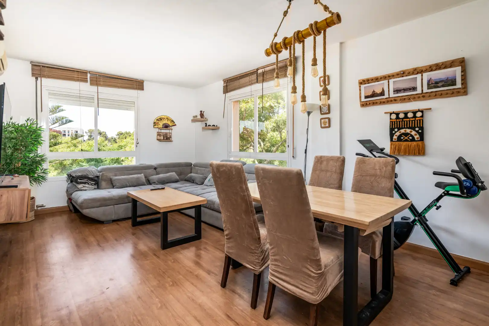 Esszimmer von Wohnung zum Verkauf in Castelldefels mit Klimaanlage, Heizung und Terrasse