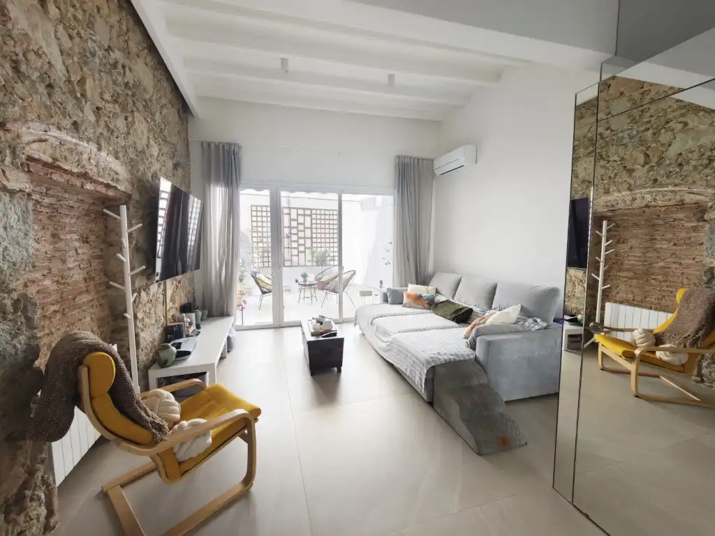 Sala d'estar de Casa o xalet de lloguer en Vilassar de Mar