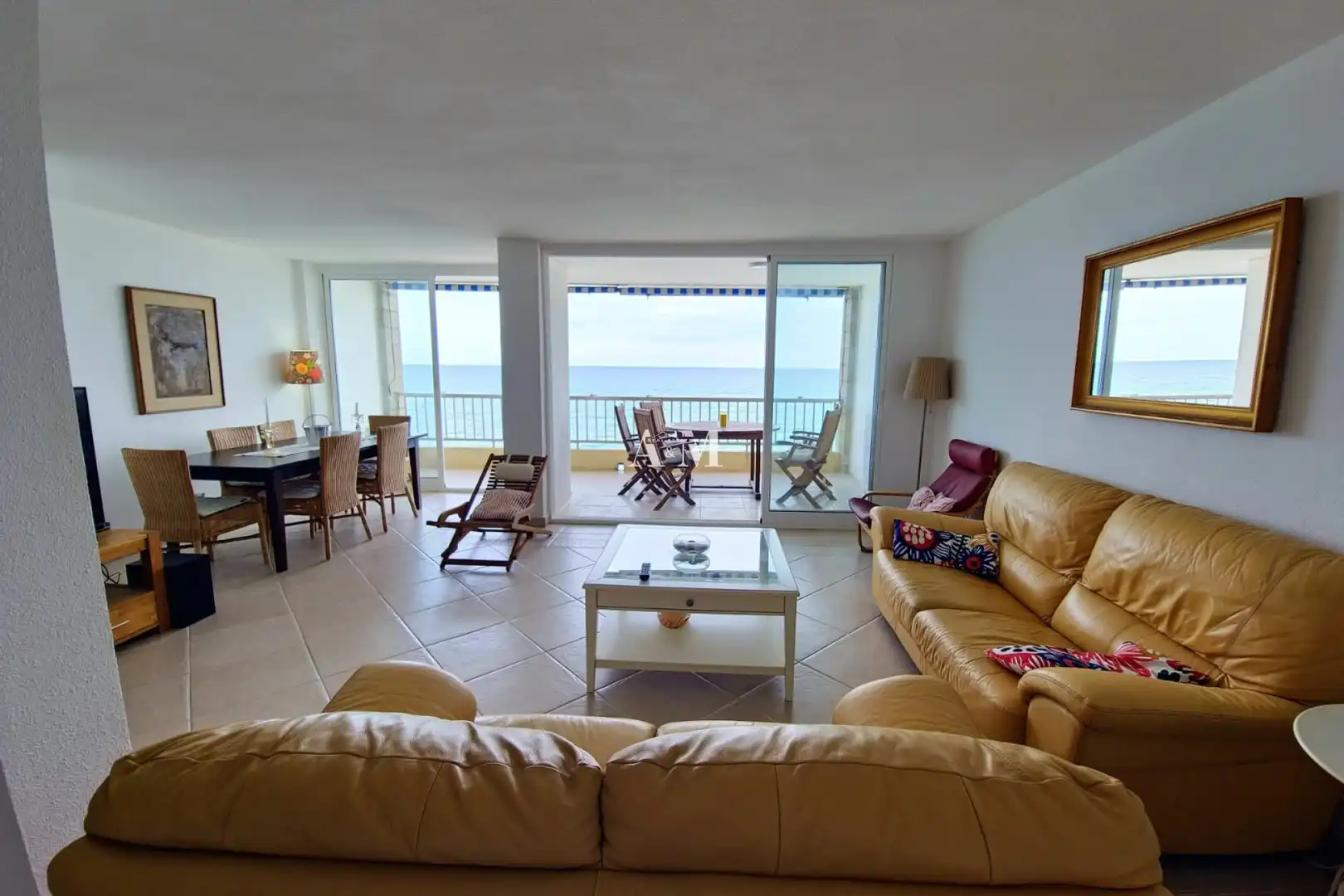 Sala de estar de Piso de alquiler en Torrevieja con Aire acondicionado, Calefacción y Amueblado