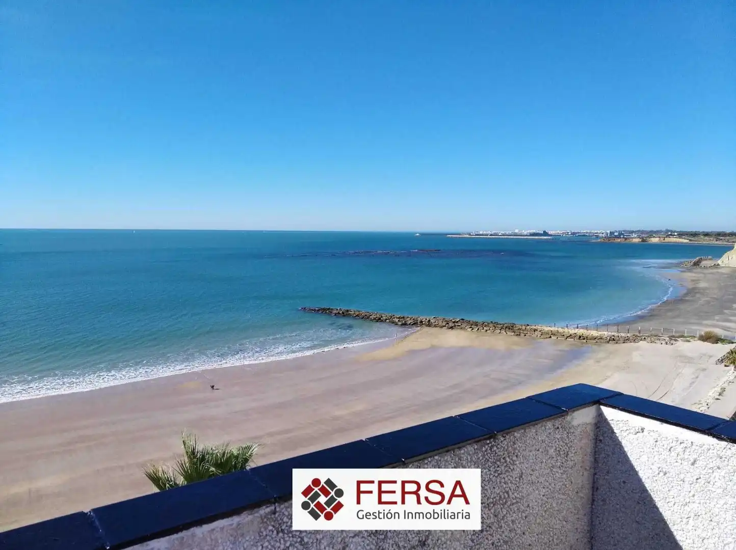 Vista exterior de Àtic de lloguer en El Puerto de Santa María amb Aire condicionat, Calefacció i Terrassa