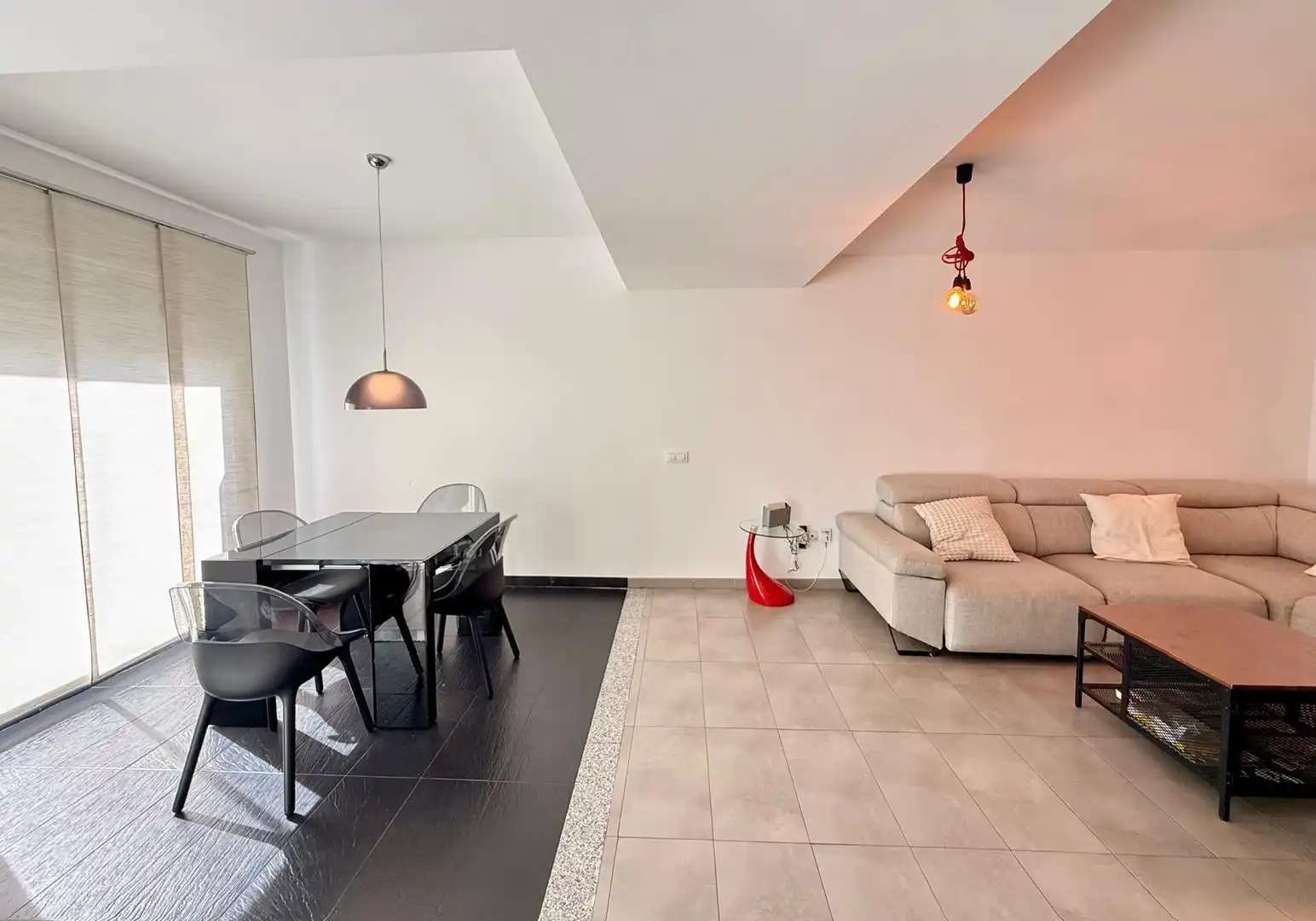 Living room of Duplexes for sale in Almería  with Air Conditioner, Terrace and Storage room