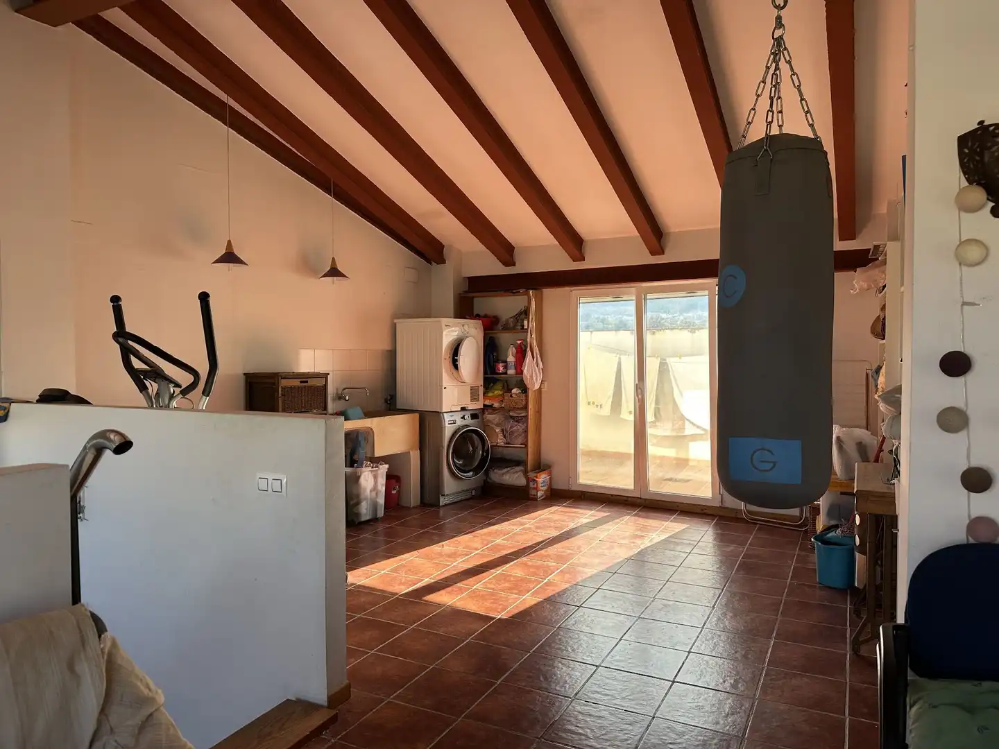 Cuina de Finca rústica en venda en Albaida amb Aire condicionat, Calefacció i Terrassa