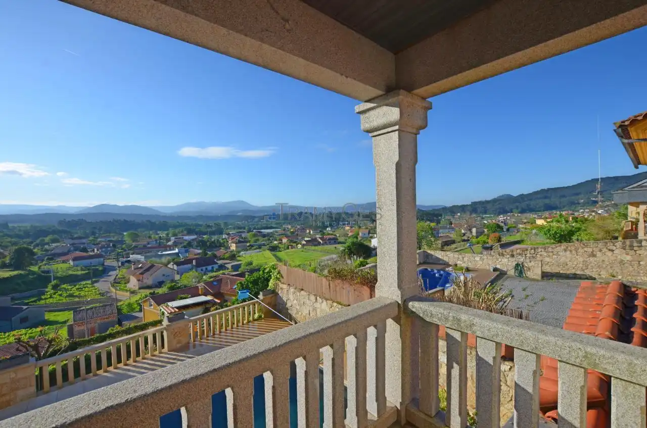 Terrasse von Haus oder Chalet zum Verkauf in O Rosal   mit Heizung, Privatgarten und Terrasse